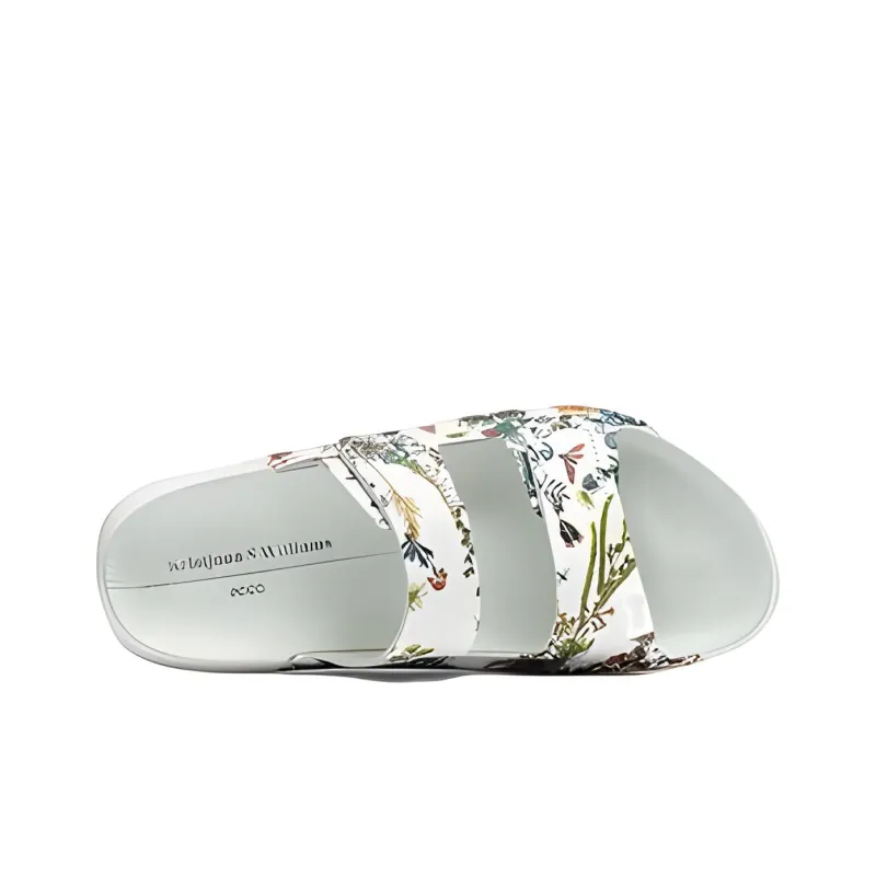 Ecco Antibacterial Quick Dry Slide Slippers Women's Multicolor-2
