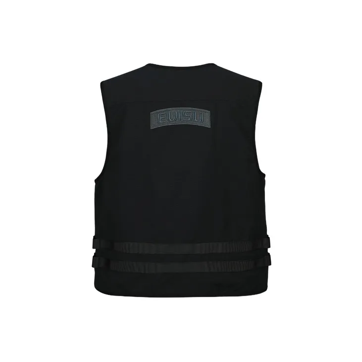 EVISU Vests Men Black-1
