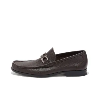 FERRAGAMO Gancini detail Moccasins