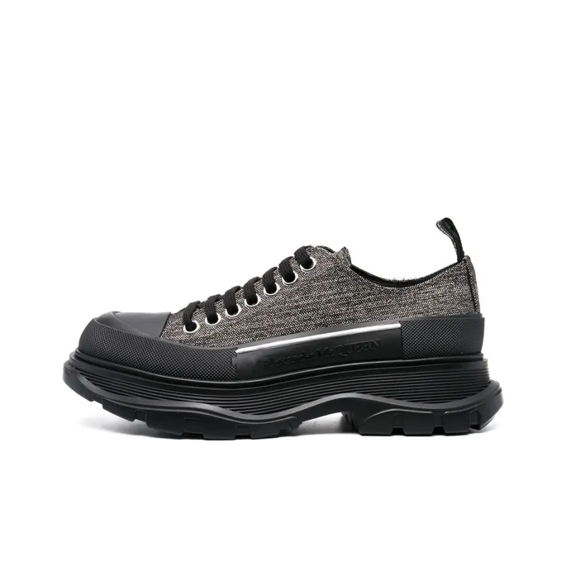 Alexander McQueen Tread Slick Sneakers 'Brown Black' Women's-0