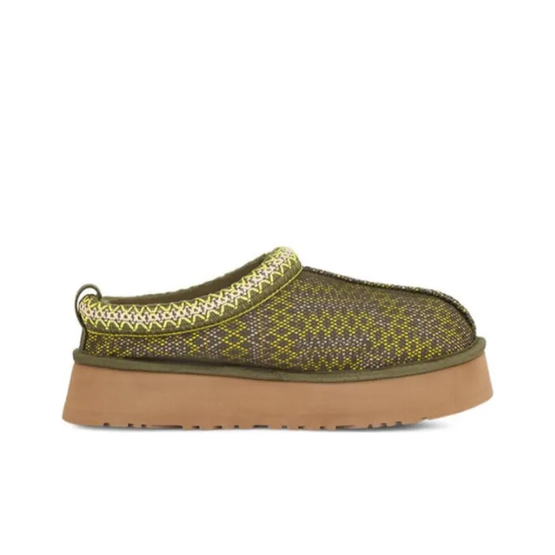 UGG Tazz Maxi Tasman Slipper Burnt Olive Women's-1