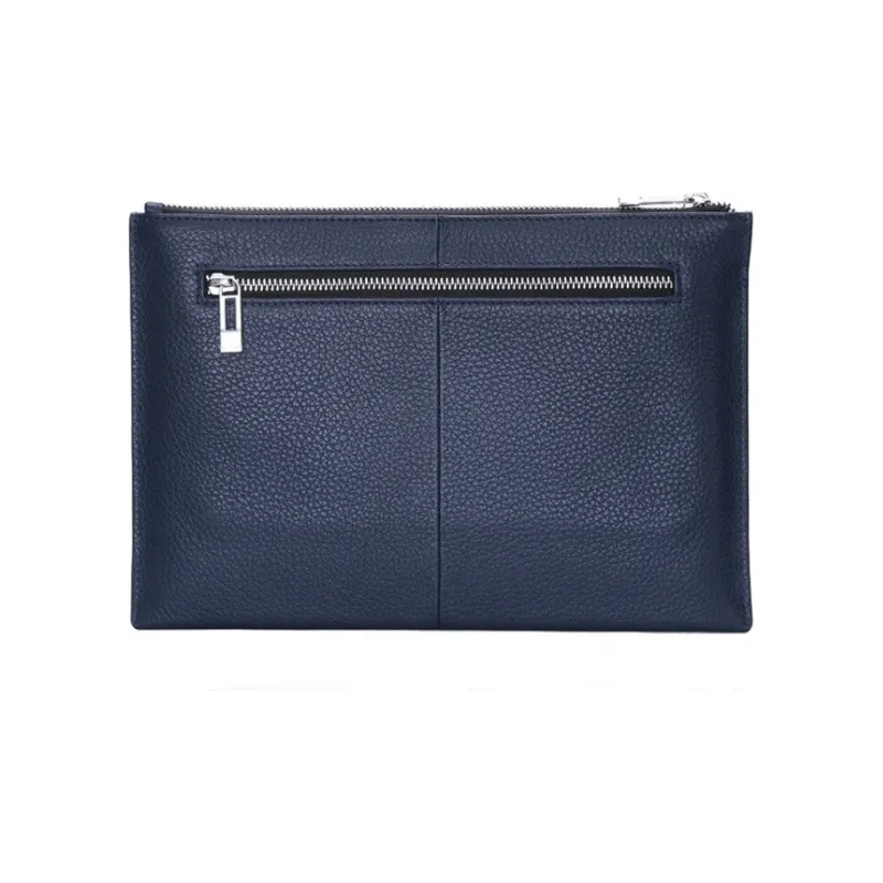 ELLE HOMME Genuine Leather Envelope Bag Clutches Regular Men's Multicolor-8