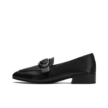 Clarks Block Heel Mary Jane Shoes Women's Black