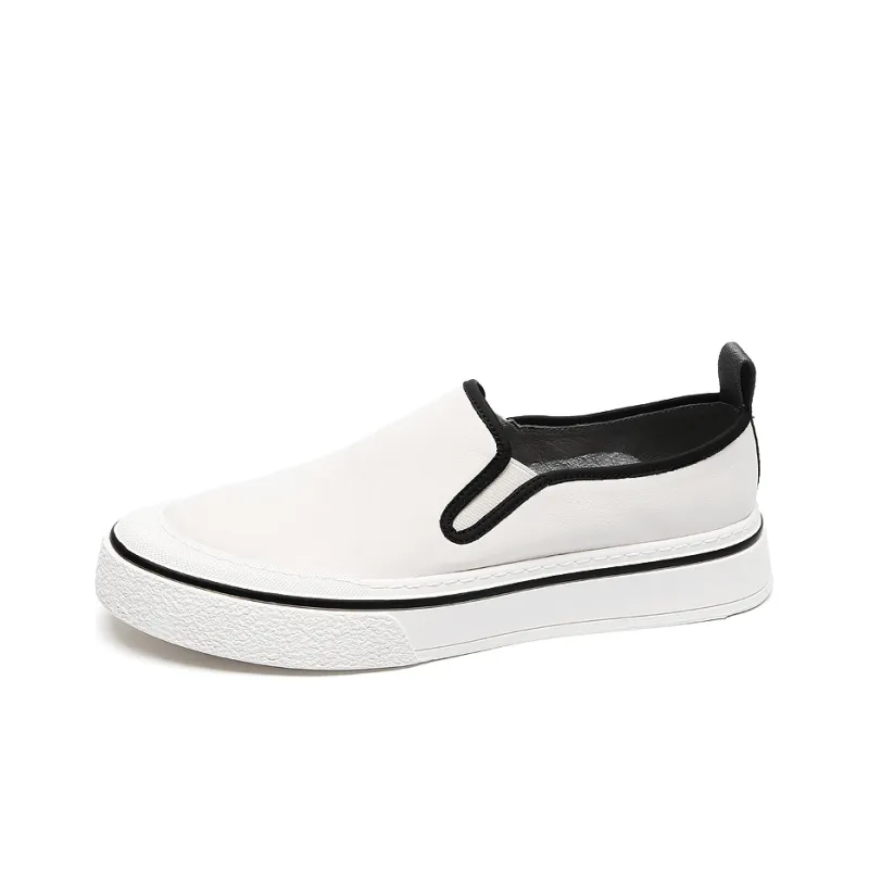 Anthony Miles Men's Casual Shoes Men Low Top White-1