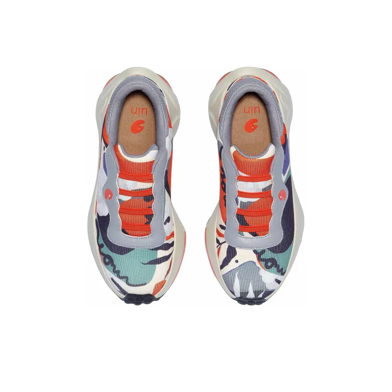 U.IN Painted Travel Shoes Seville 1 Collection Platform Shoes Women's-3