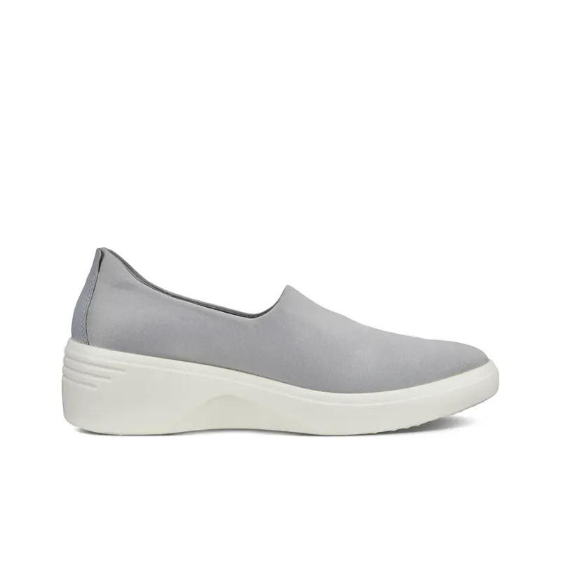 Ecco Soft 7 Low Top Skateboard Shoes Women's Gray-1