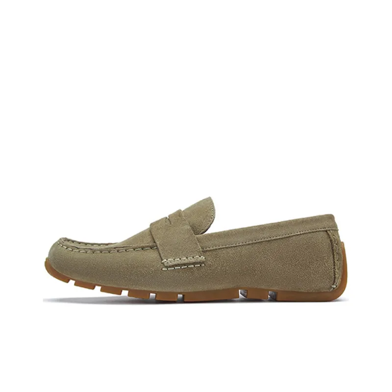 Clarks Loafers Men's Olive Green-0