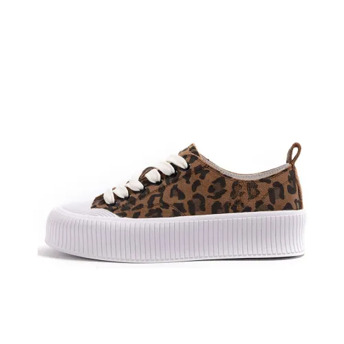 STEVE MADDEN Casual Shoes Women's Low-Top Leopard