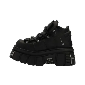 Vetements 75mm Platform Leather Sneakers