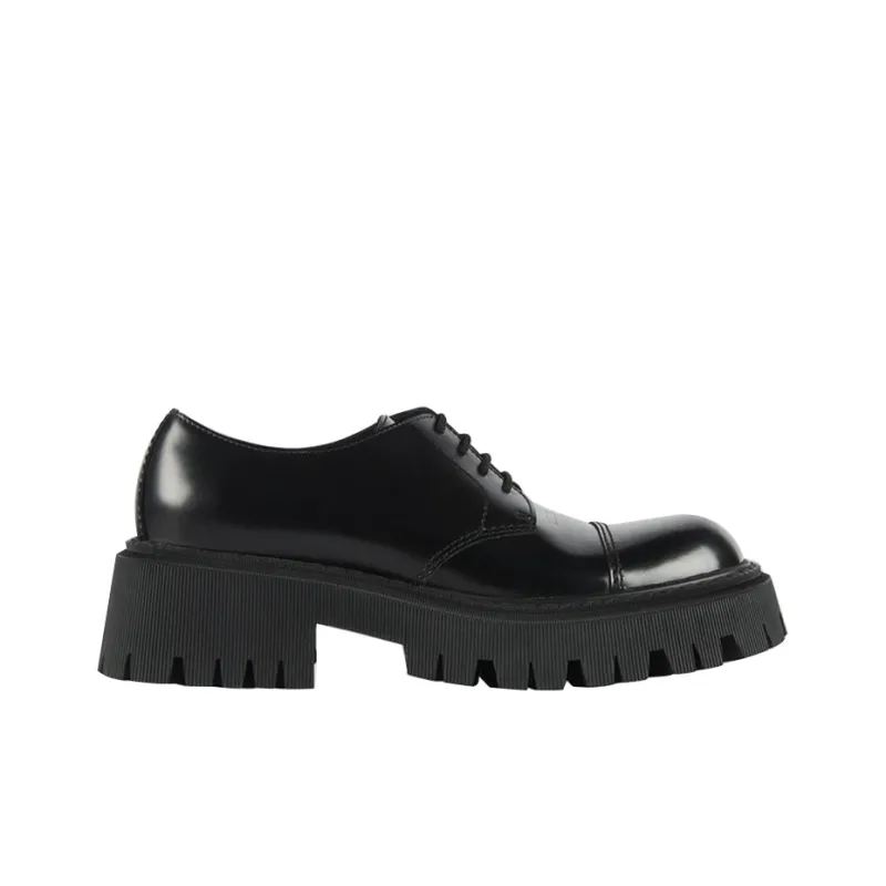 Balenciaga Tractor Black Leather Men's-1