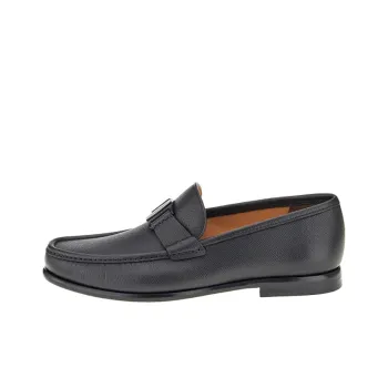 FERRAGAMO GANCINI Men's Casual Shoes Men's Light Rose Gray