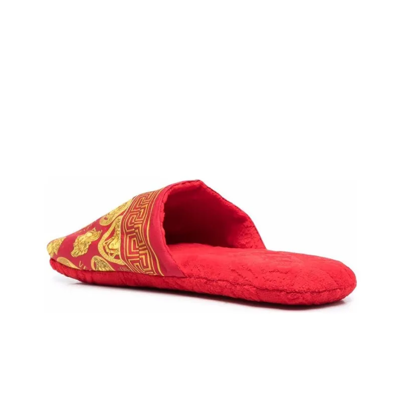 VERSACE Medusa Head Motif Slippers-3