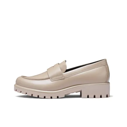 Ecco Modtray Modern Collection Mid-Low Heel Shoes Women's Nude