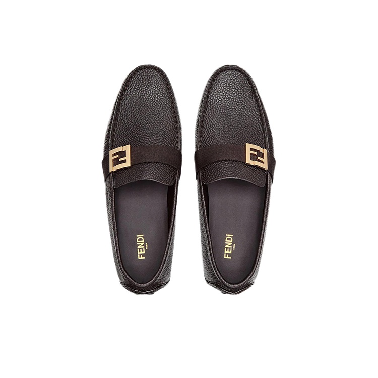 FENDI Men's Casual Shoes Men Low-Top Brown Shoe Box Included FENDI Men's Casual Shoes Men Low-Top Brown Shoe Box Included