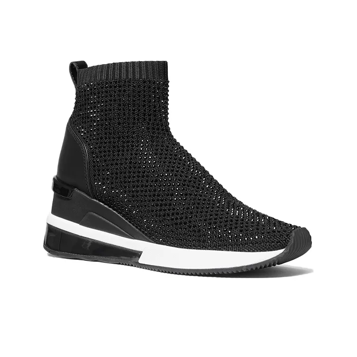 MICHAEL KORS High Top Platform Shoes Women's Black-2
