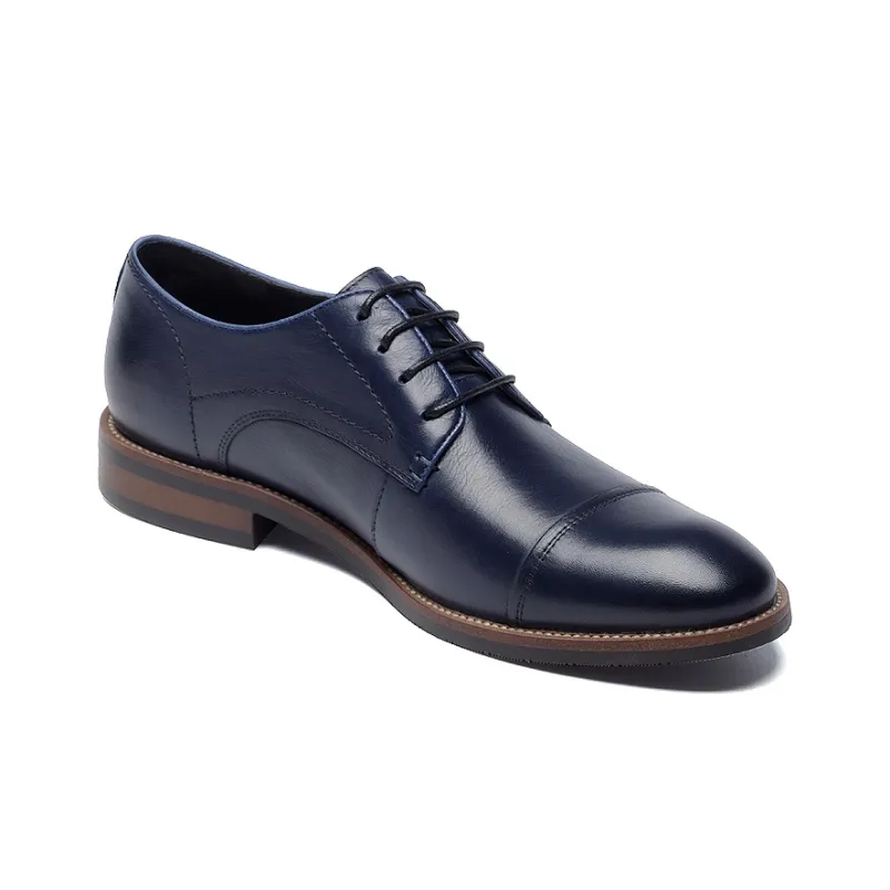 Anthony Miles Platform Shoes Men's Blue-2