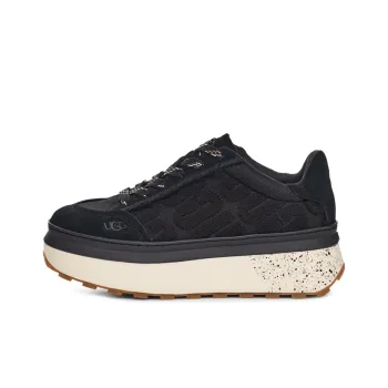 UGG Marin Lace Logo Sneaker 'Black' Women's