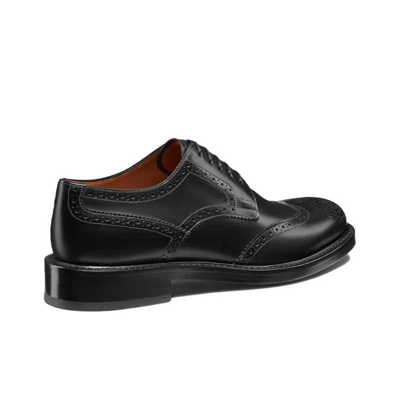 DIOR Brogue Derby Shoes Men's Black-2