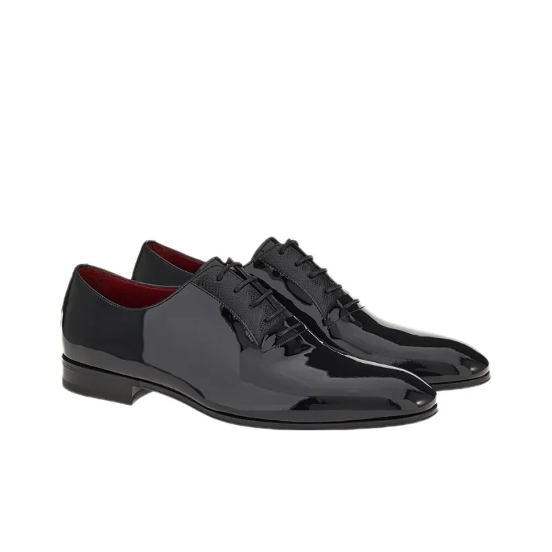 FERRAGAMO Logo-plaque Leather Loafers-2