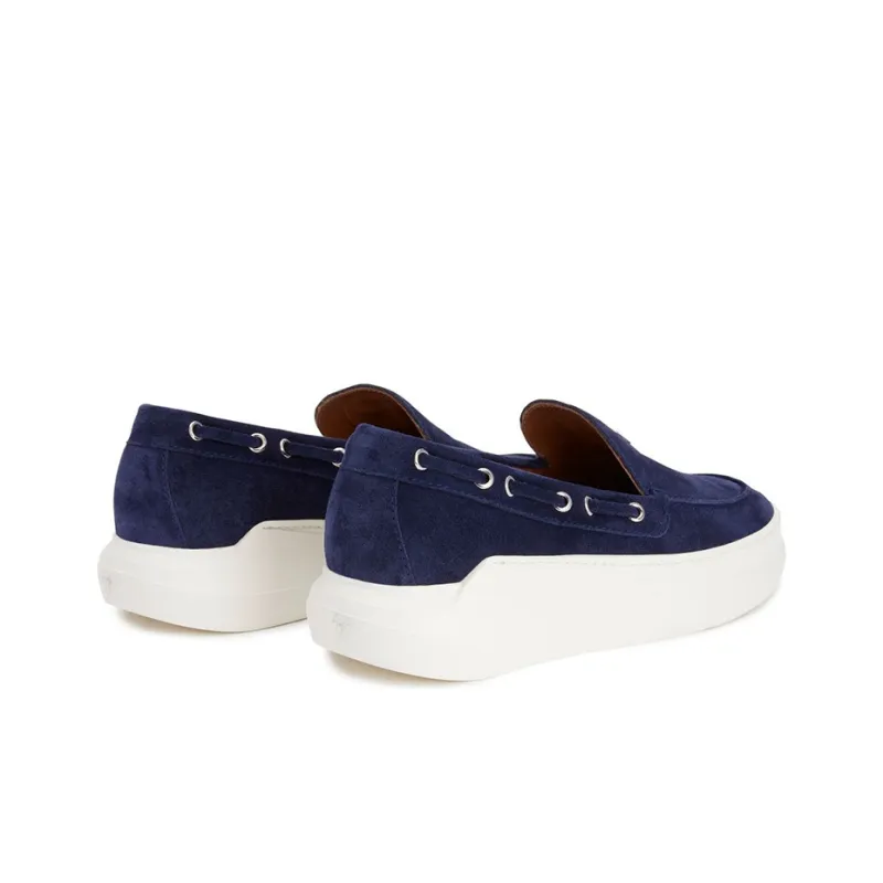 Giuseppe Zanotti Conley Navy Loafers-2