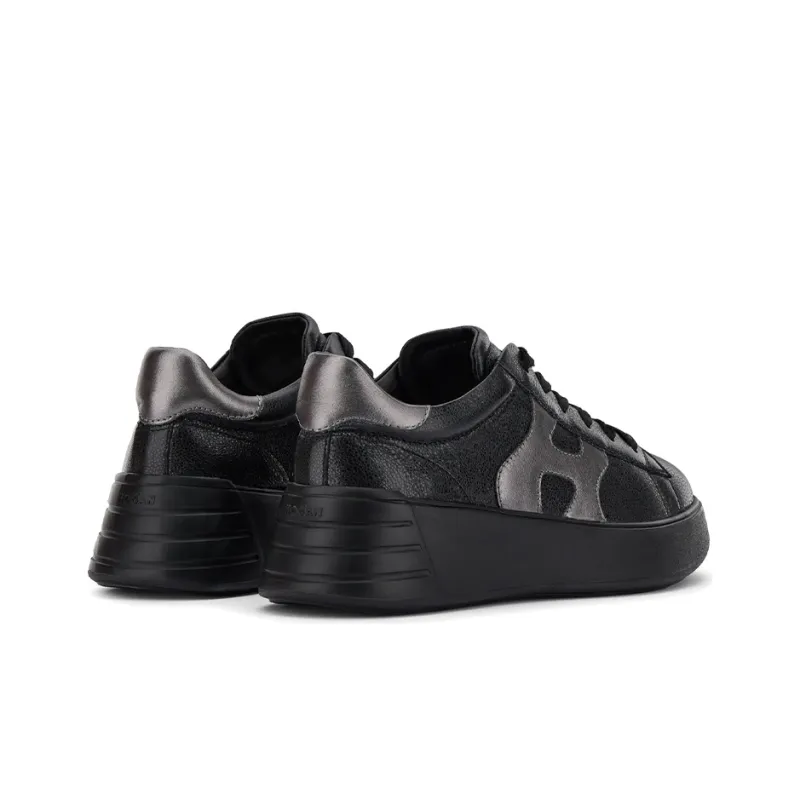 HOGAN H562 Platform Shoes Women's Black-3