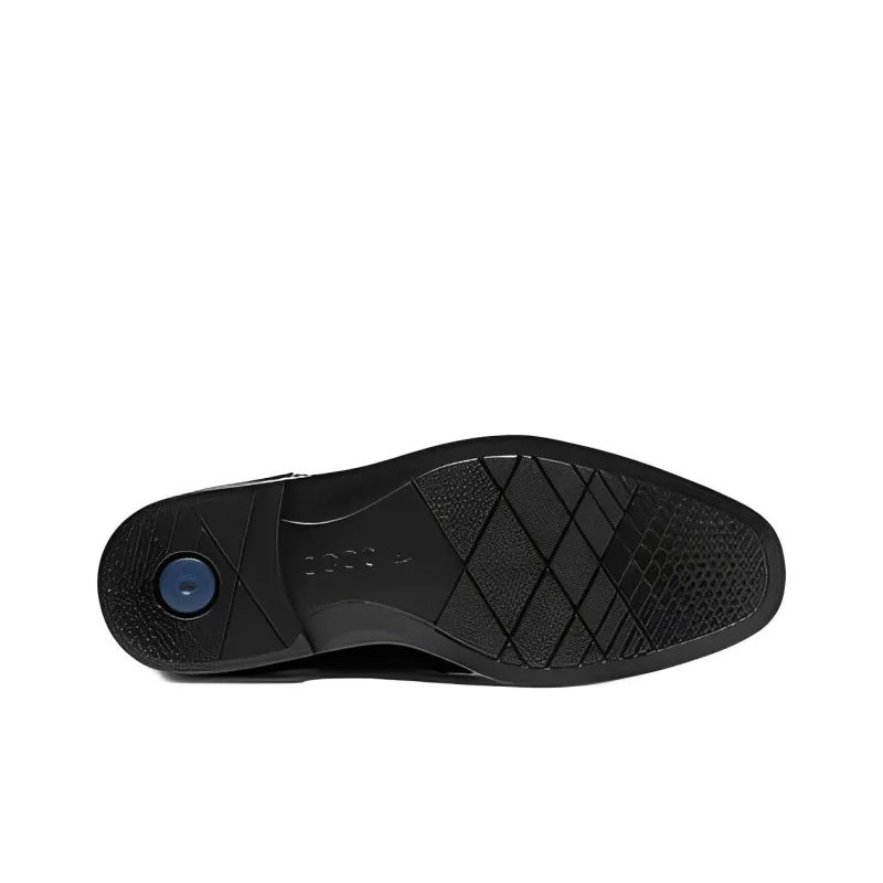 Ecco Dress Shoes Men Low Top Black-4