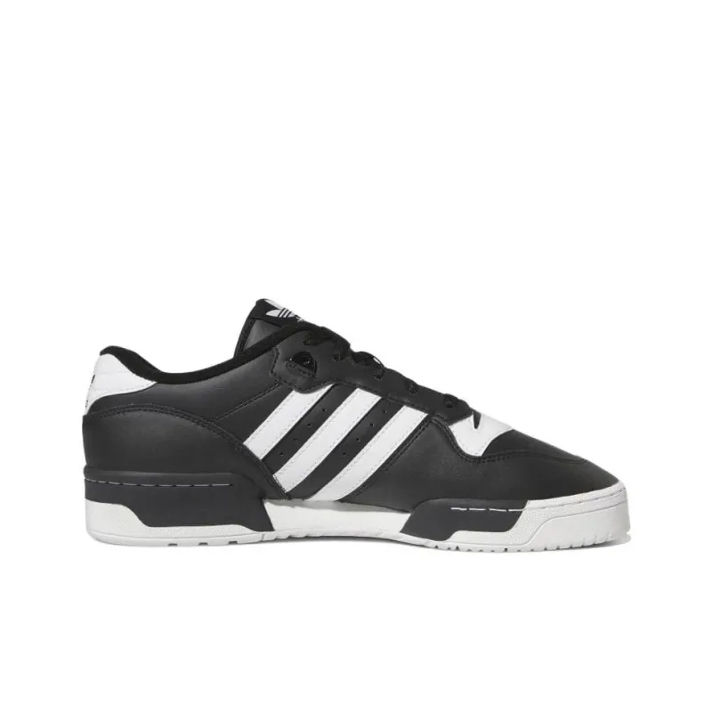 Adidas Rivalry Low Core Black Cloud White-1