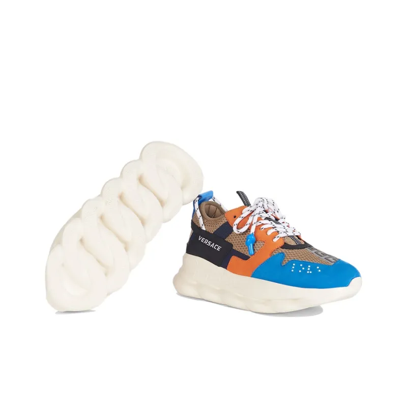 VERSACE Chain Reaction 2 Brown Orange Blue-5