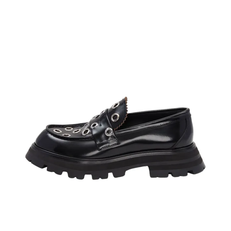 Alexander McQueen Wander Eyelet Loafers-0