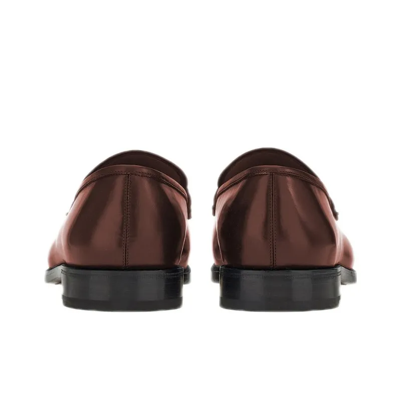 Ferragamo Loafers Men Low Top Brown/Umber-3