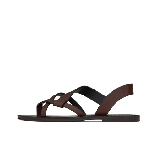 SAINT LAURENT Strap Sandals Men's Umber