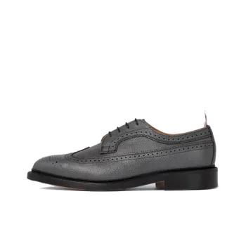 THOM BROWNE Dress Shoes Men Low-Top Dark Gray