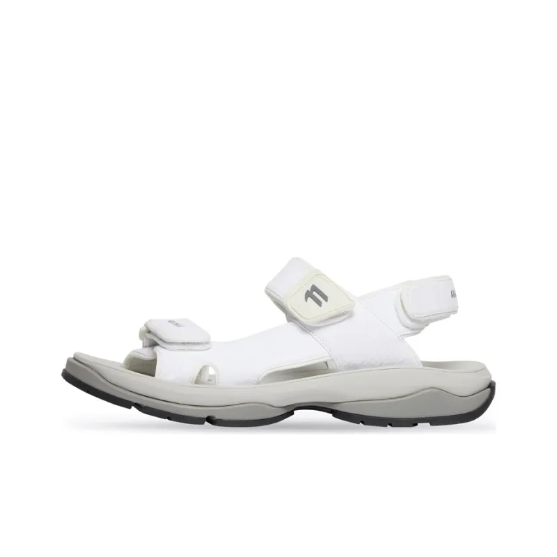 Balenciaga Tourist Sandal 'White Grey'-0