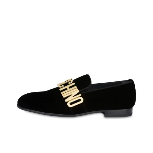 MOSCHINO Logo-plaque Detail Loafers