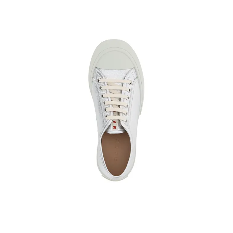 MARNI Low-Top Platform Shoes Women's White-4