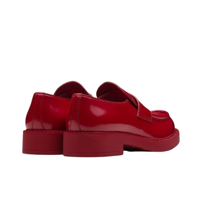 PRADA Monolith Men's Casual Shoes Men's Red-2