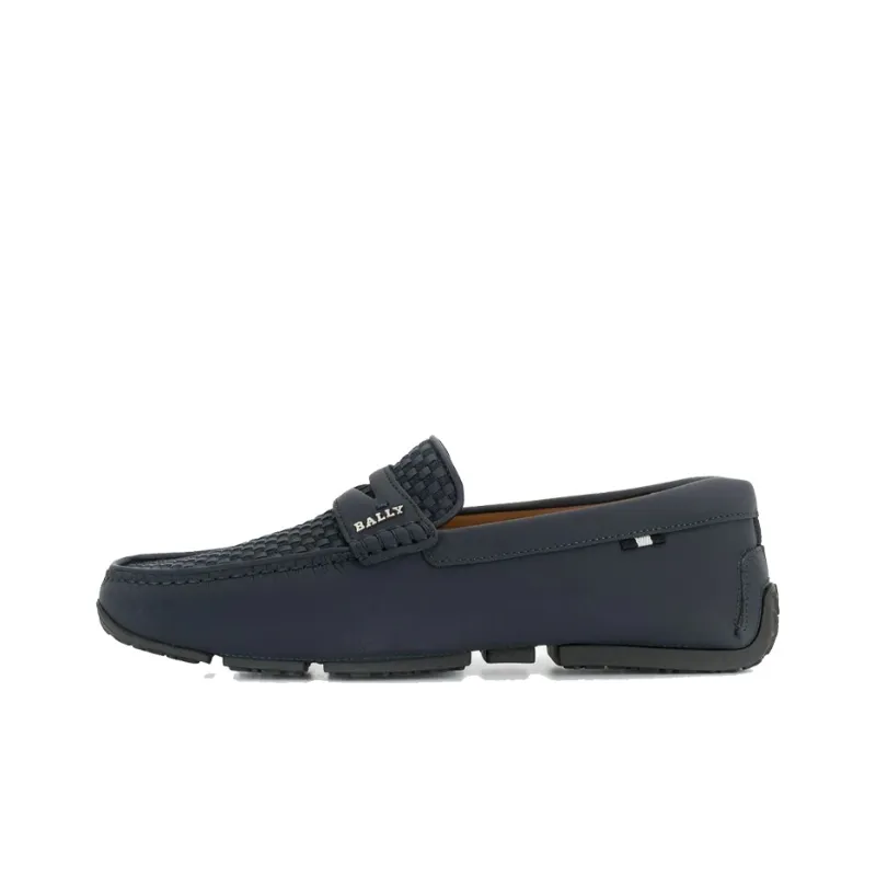 BALLY Woven Mesh Driving Shoes-0