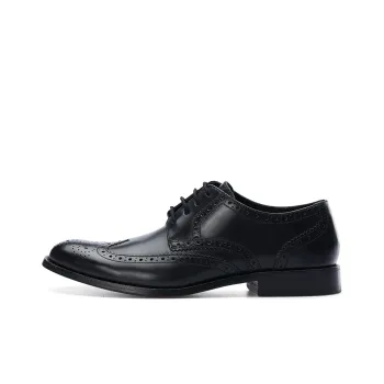 Clarks Dress Shoes Men Low-Top Black