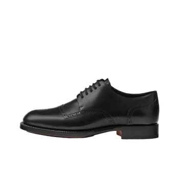HERMES Fulham Derby Shoes Men's Black