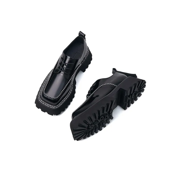 STOOSHE Youth Collection Platform Shoes Women's Black-3
