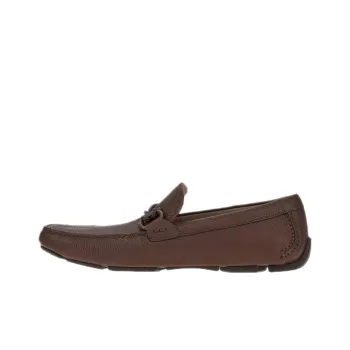 FERRAGAMO Gancini ornament Driver Loafers