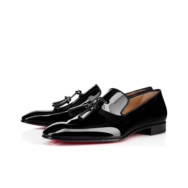 Christian Louboutin Men's Casual Shoes Men Low Top Black-2