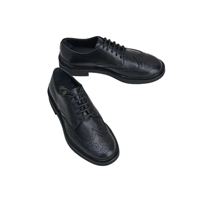 TOD'S Wingtip Leather Lace-up Shoes-2