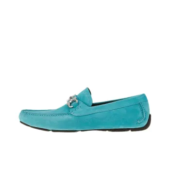 FERRAGAMO GANCINI Men's Casual Shoes Men's Sky Blue