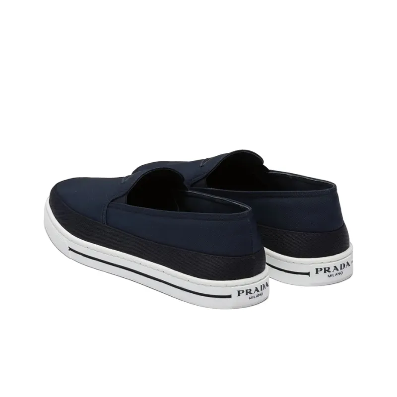 PRADA Nylon Slip-On 'Ultramarine'-4