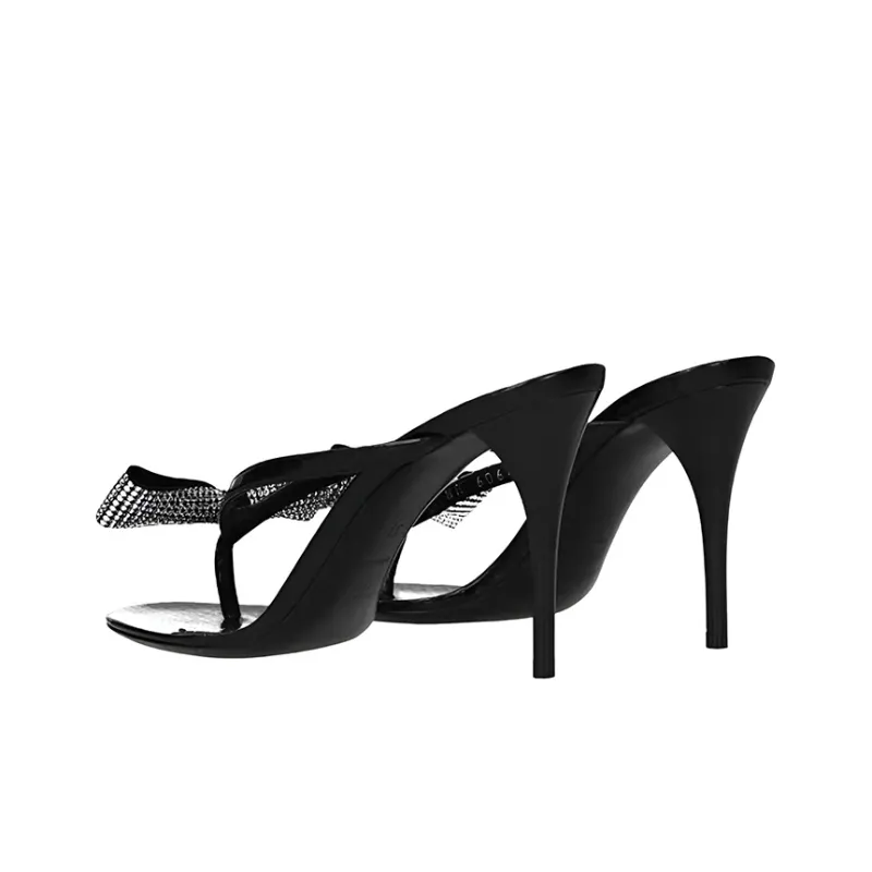 SAINT LAURENT Flip Flops Women's Black-3