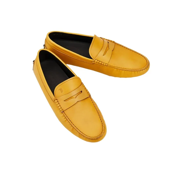 TOD'S Gommino Loafers Men Yellow-1