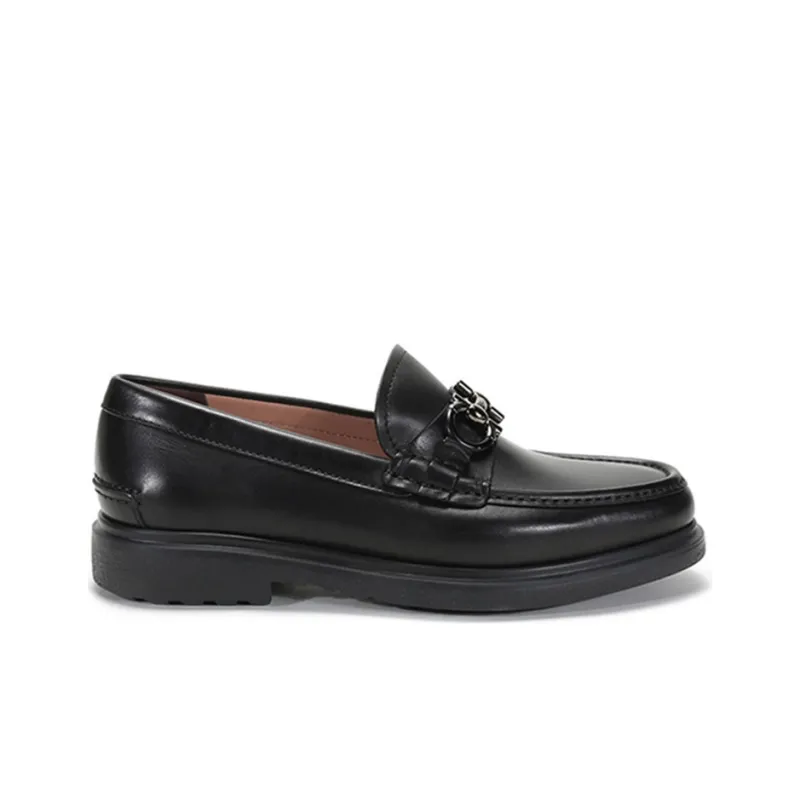 Salvatore FERRAGAMO Gancini Ornament Loafers-1