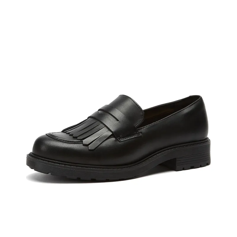 Clarks Loafers Women's Black-1