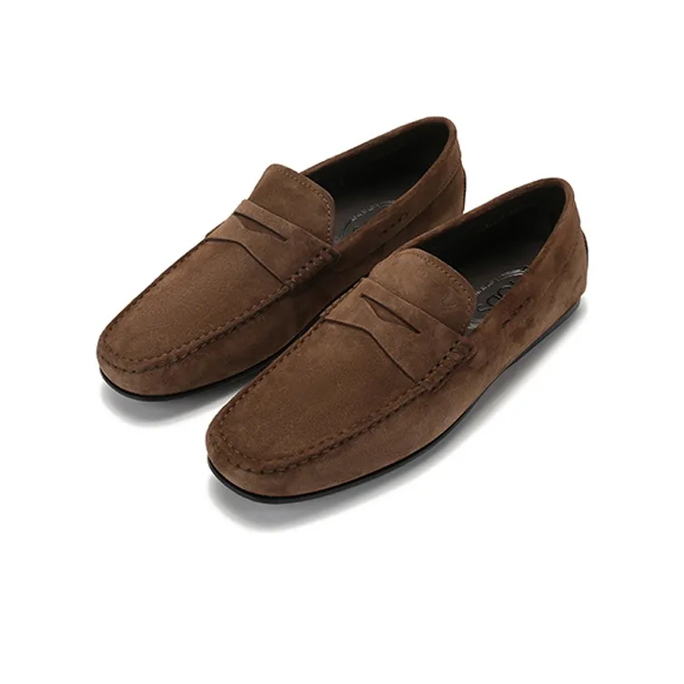TOD'S Gommino Loafers Men's Brown-2